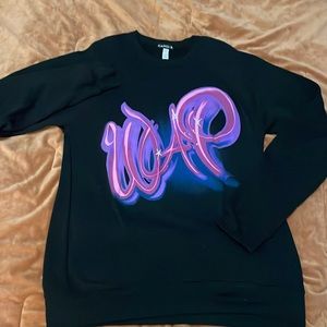 WAP official Cardi B Large crewneck airbrushed